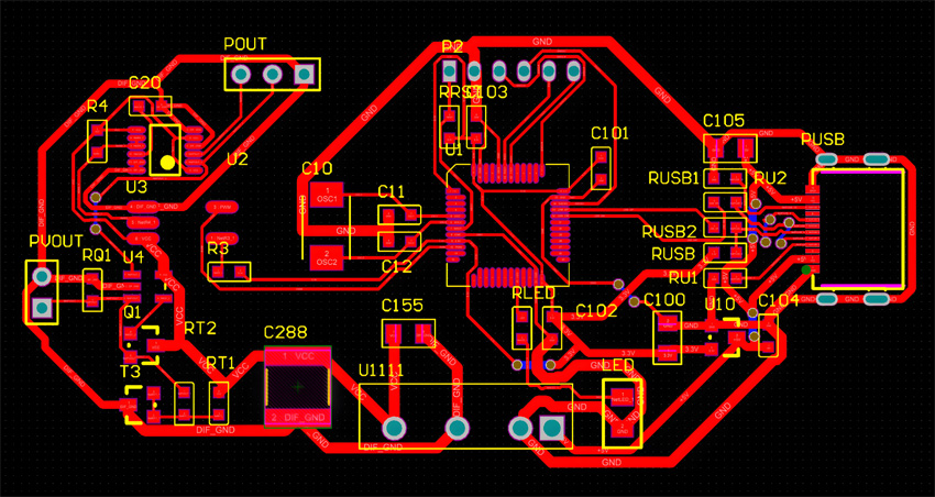 pcb電路板布圖